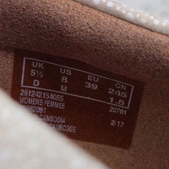 🐢 Clarks Artesian Size 8 2" Wedge Tan - Picture 6 of 17